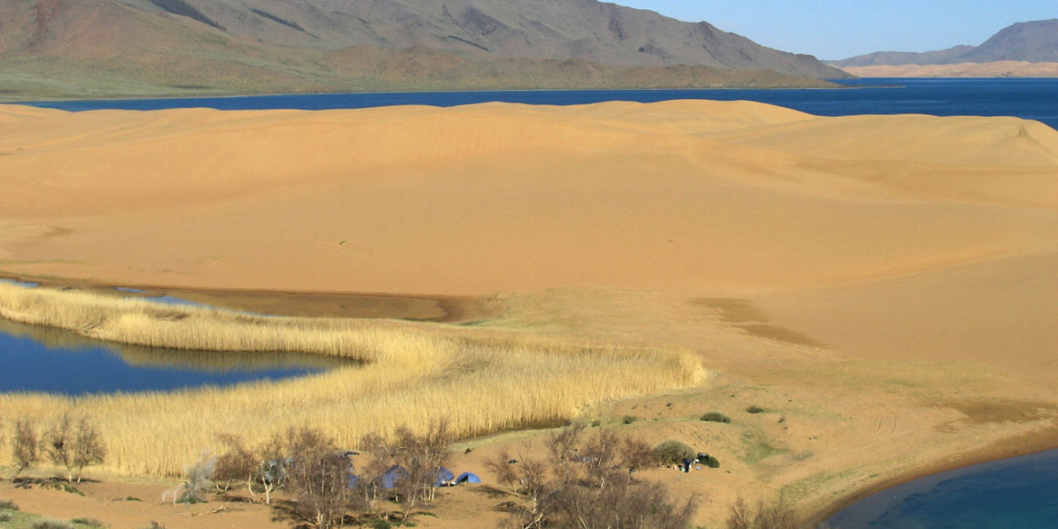 Black Lake in Zavkhan Provience