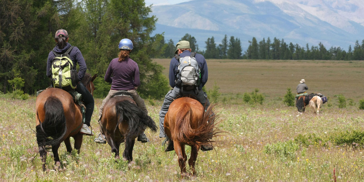 Horse Riding at Hovsgol Lake