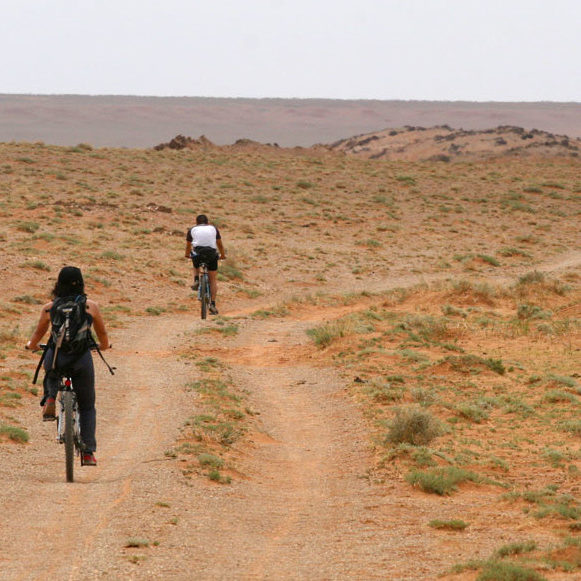 Cycling to the Gobi Desert