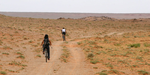 Cycling to the Gobi Desert