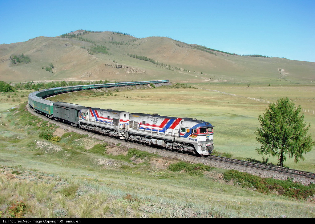 Train Mongolia