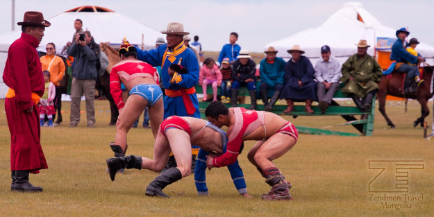 Mongolian wrestling