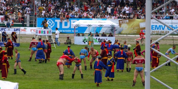 Naadam opening ceremony