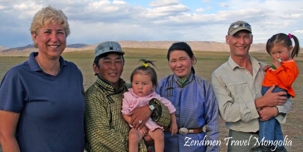 Jurgen and Yvonne's another visit to a local nomadic family