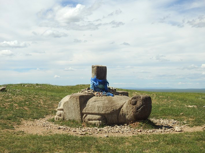 Turtle rock of Kharkhorin